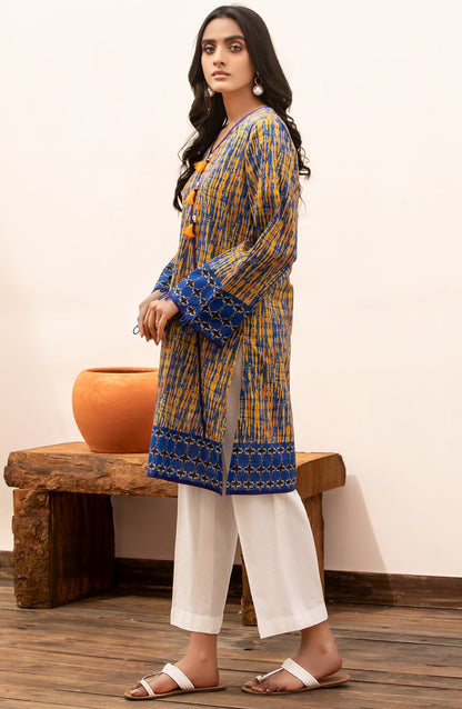 Orient - Unstitched 1 Piece Printed Lawn Shirt