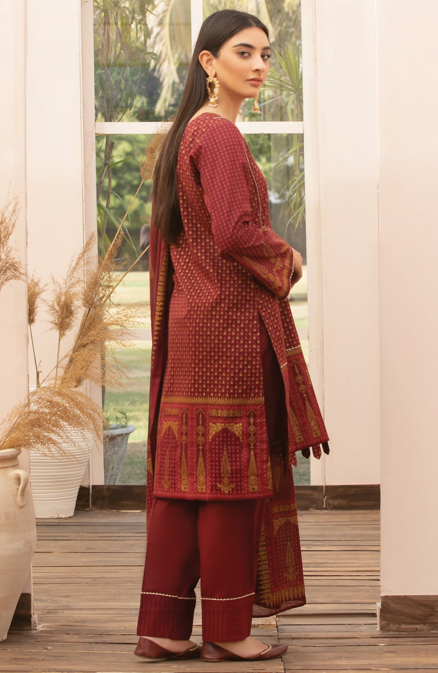 Orient - Unstitched 3 Piece Printed Lawn Suit