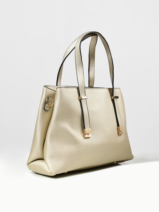 Limelight - Metallic Finish Shoulder Bag