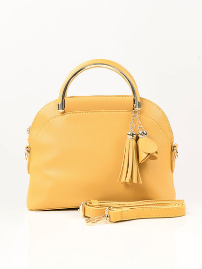 Limelight - Metallic Handle Handbag