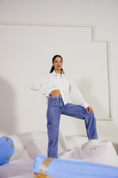 Ethnic - BUTTON DOWN TOP (E1100/108/001)