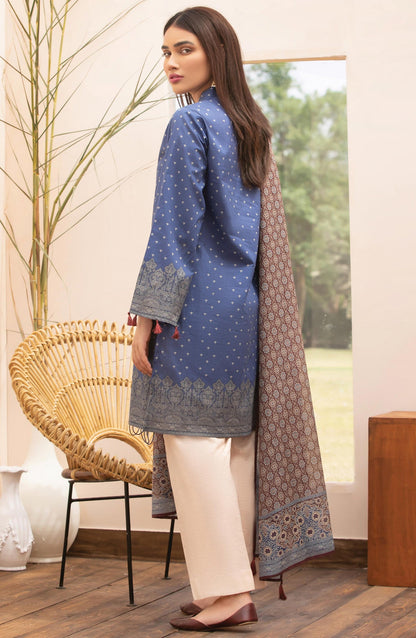 Orient - Unstitched 2 Piece Printed Lawn Shirt Dupatta