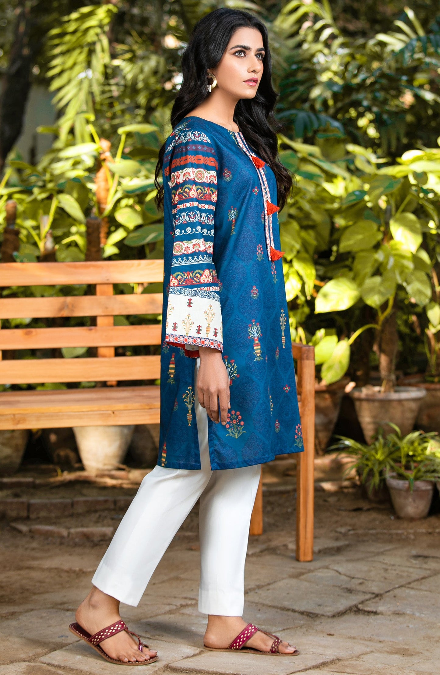 Orient - Unstitched 1 Piece Printed Lawn Shirt