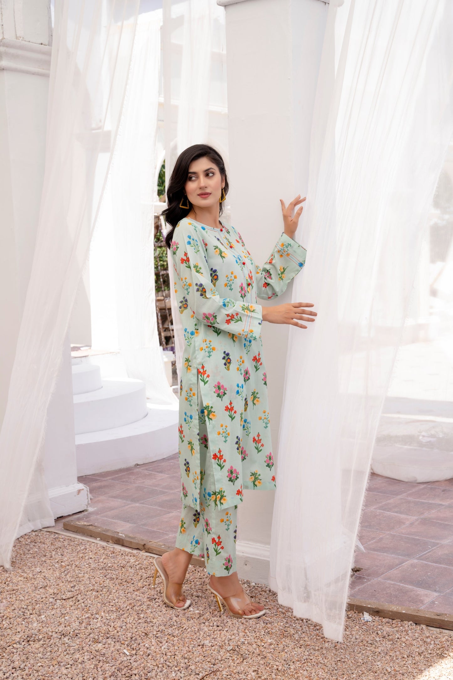 Bebano - Mint Green Floral