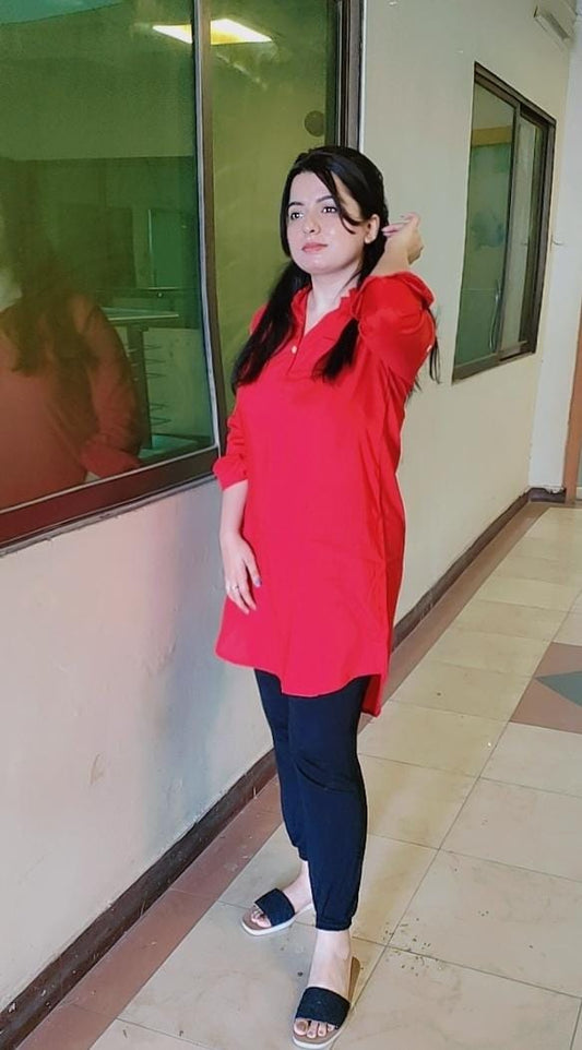 Chilgozay - Red Long Shirt