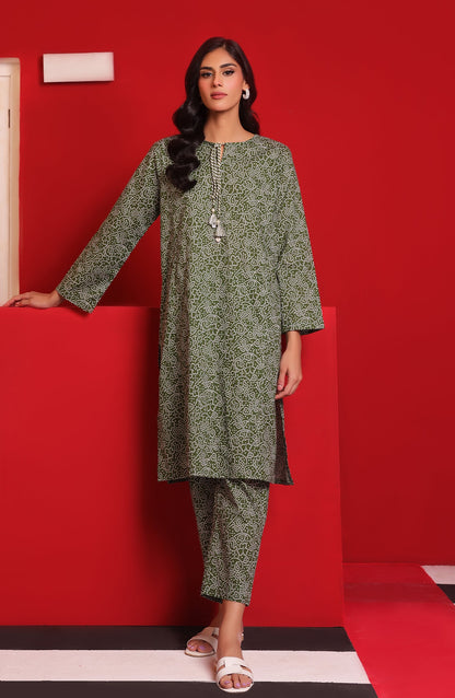 Orient - Stitched 2 Piece Printed Cambric Shirt and Cambric Pant
