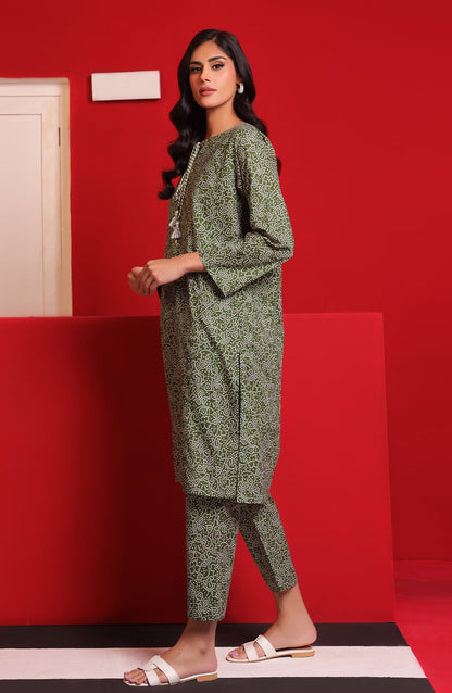 Orient - Stitched 2 Piece Printed Cambric Shirt and Cambric Pant