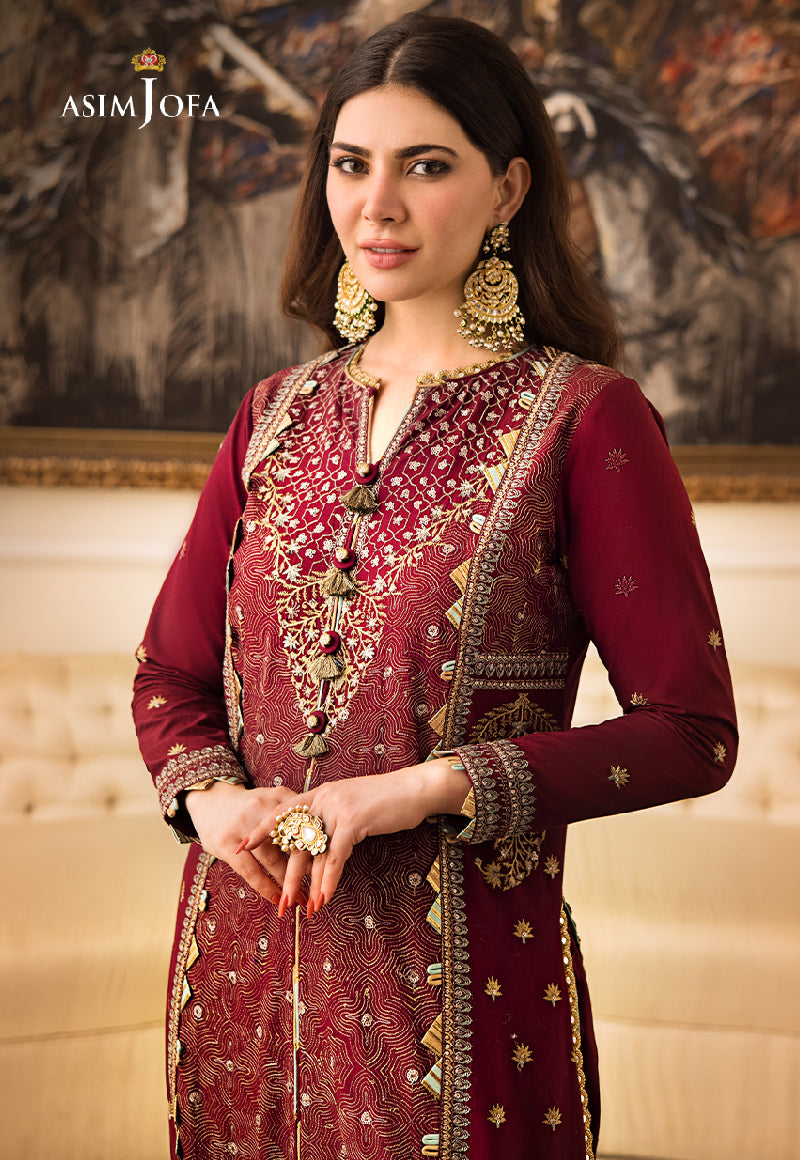 Asim Jofa - AJZS-10 Designers Stitched