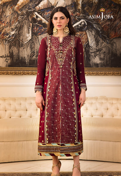 Asim Jofa - AJZS-10 Designers Stitched