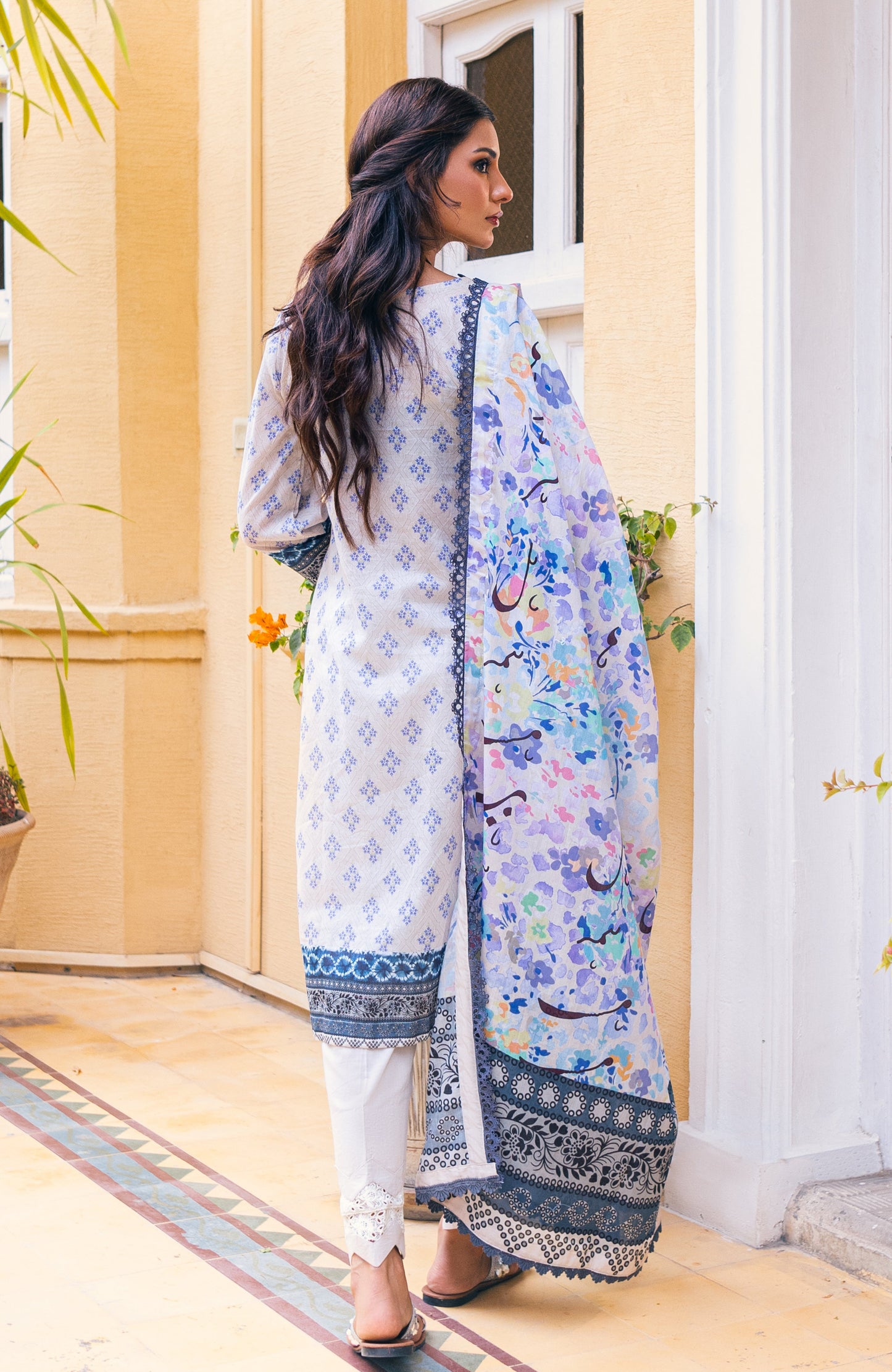 Alzohaib - 3-Piece Unstitched Digital Printed Cambric-AKC-23-04