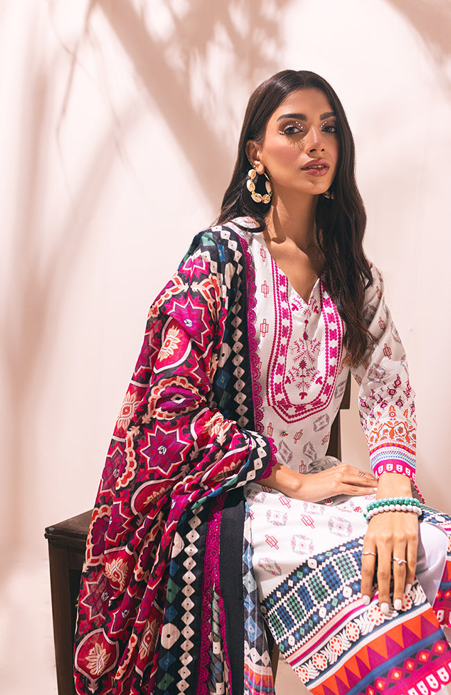 Alzohaib - 3-Piece Unstitched Digital Printed Lawn-CDD-23-04