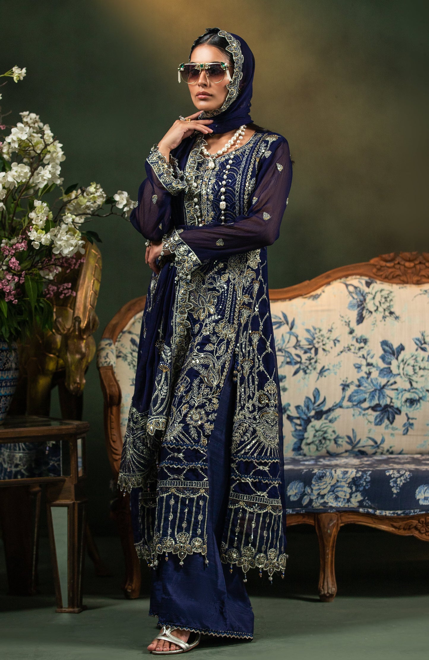 Alzohaib - 3 PIECE LUXURY FORMAL AZF'23-04