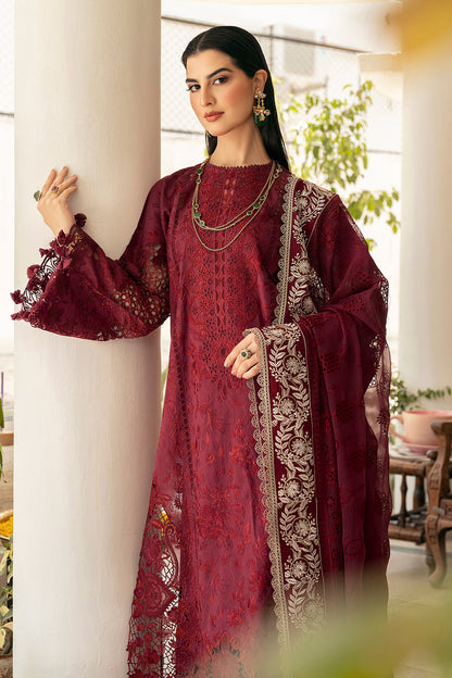 Baroque - EMBROIDERED SELF JACQUARD LAWN  SL11-D05