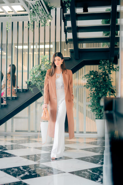 Chaos - Sun Kissed Long Camel Coat