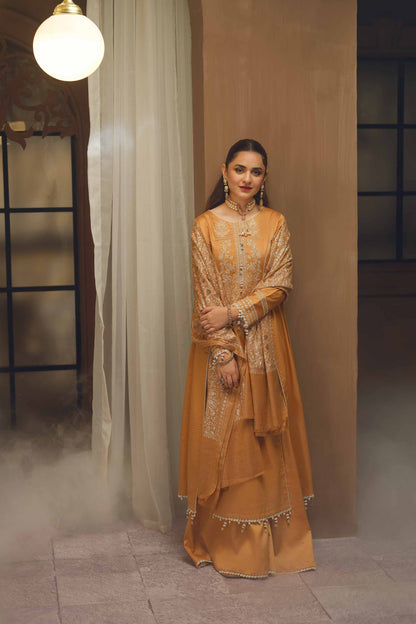 Nishat Linen - 3 Piece - Embroidered Suit - 42206441