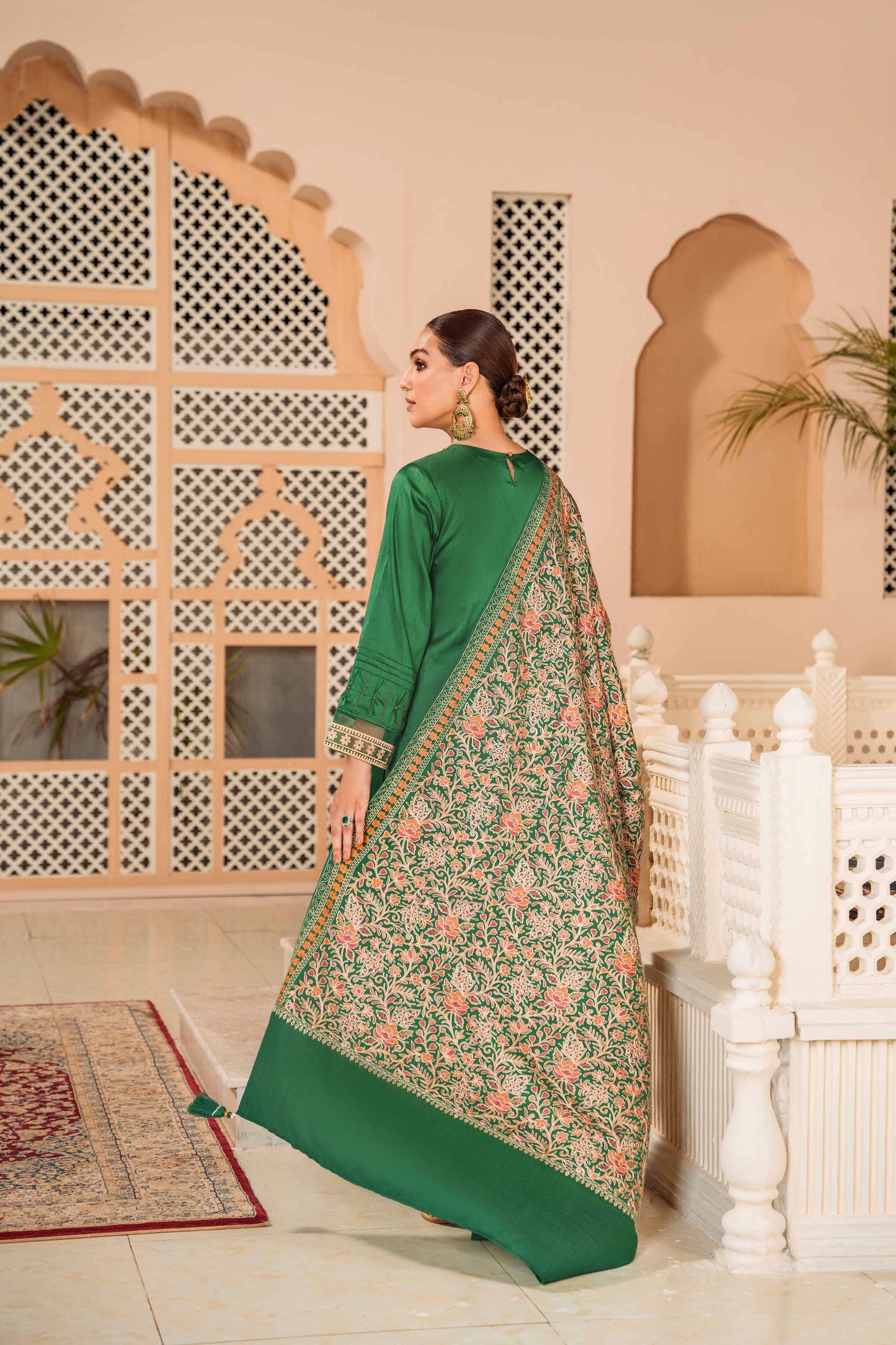 Nishat Linen - 3 Piece - Embroidered Suit - 42206443