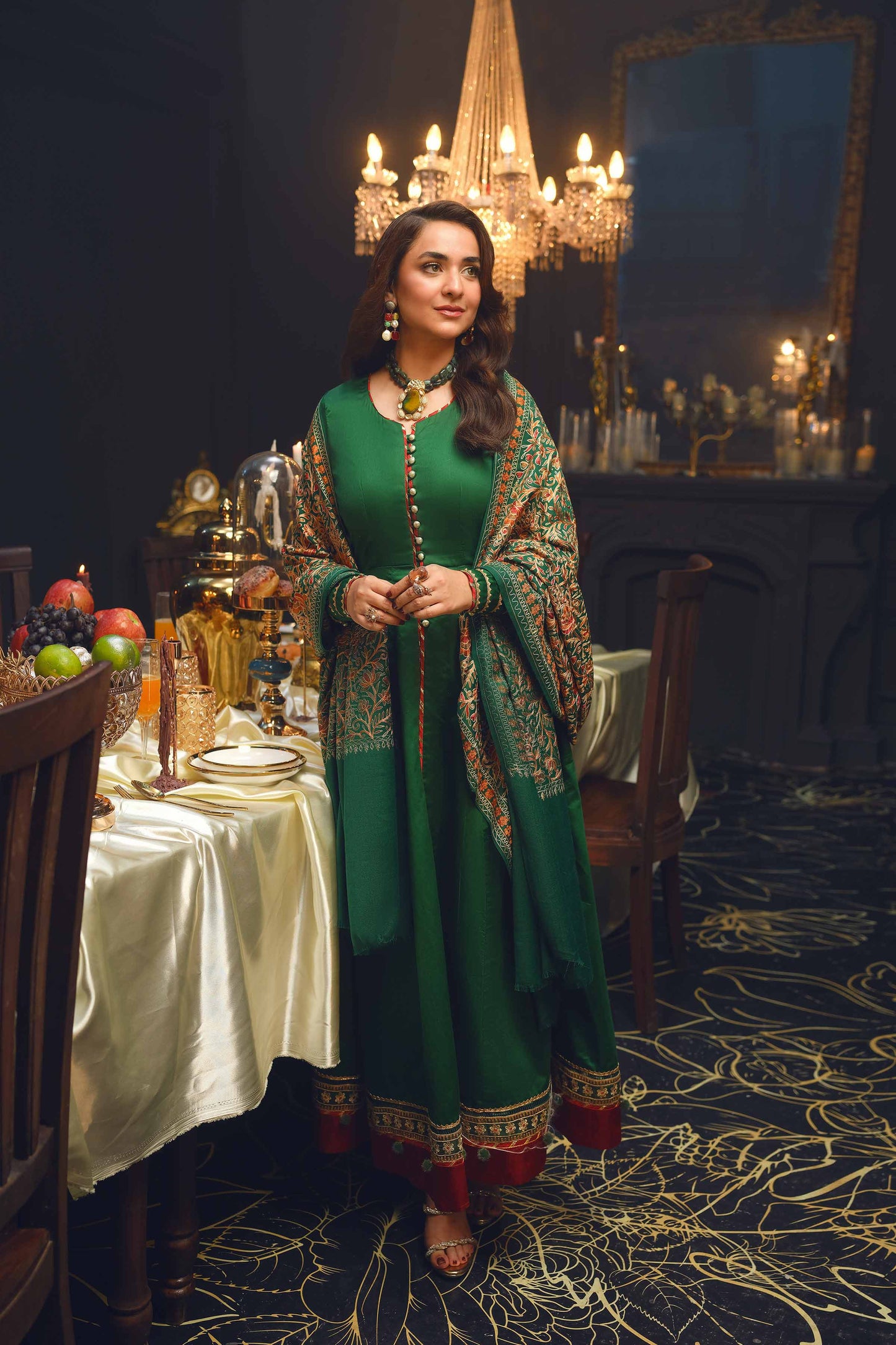 Nishat Linen - 3 Piece - Embroidered Suit - 42206443