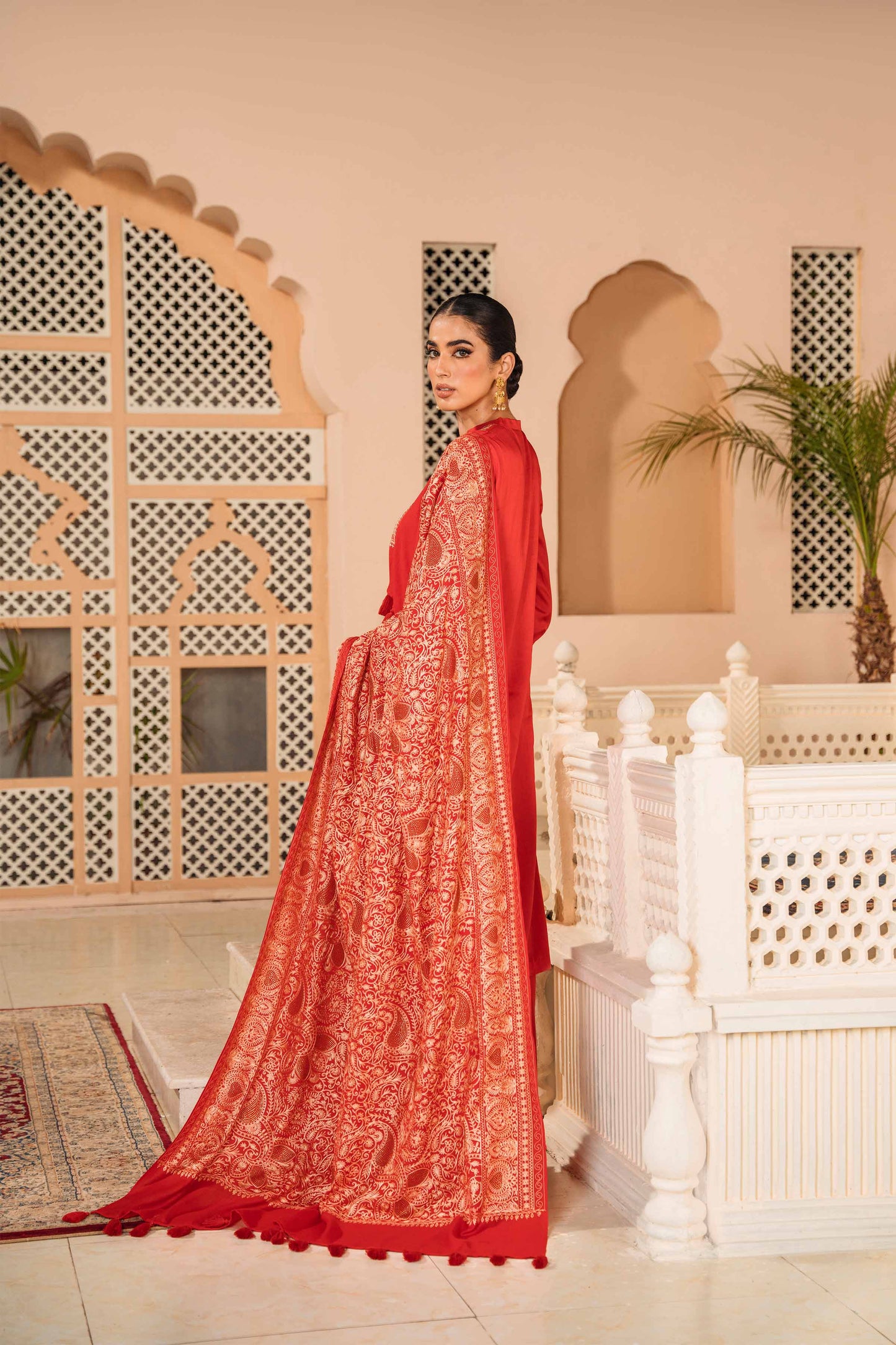 Nishat Linen - 3 Piece - Embroidered Suit - 42206444