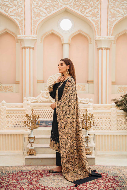 Nishat Linen - 3 Piece - Embroidered Suit - 42206445