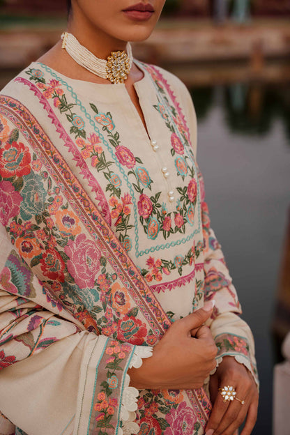 Nishat Linen - 3 Piece - Embroidered Suit - 42206447