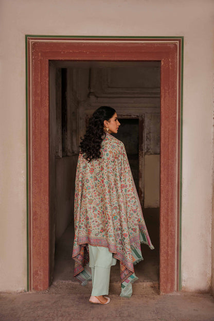 Nishat Linen - 3 Piece - Embroidered Suit - 42206448