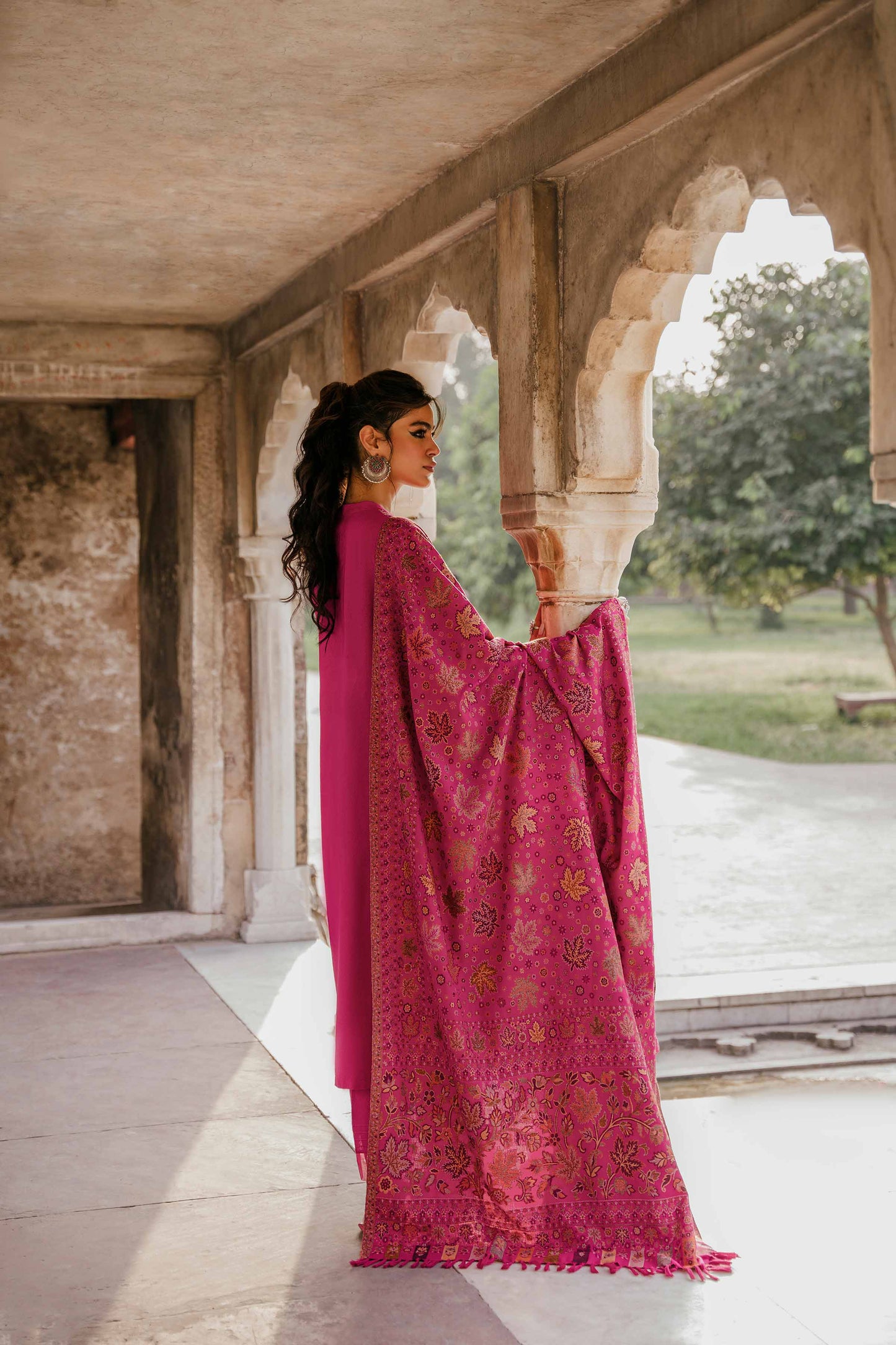 Nishat Linen - 3 Piece - Embroidered Suit - 42206453