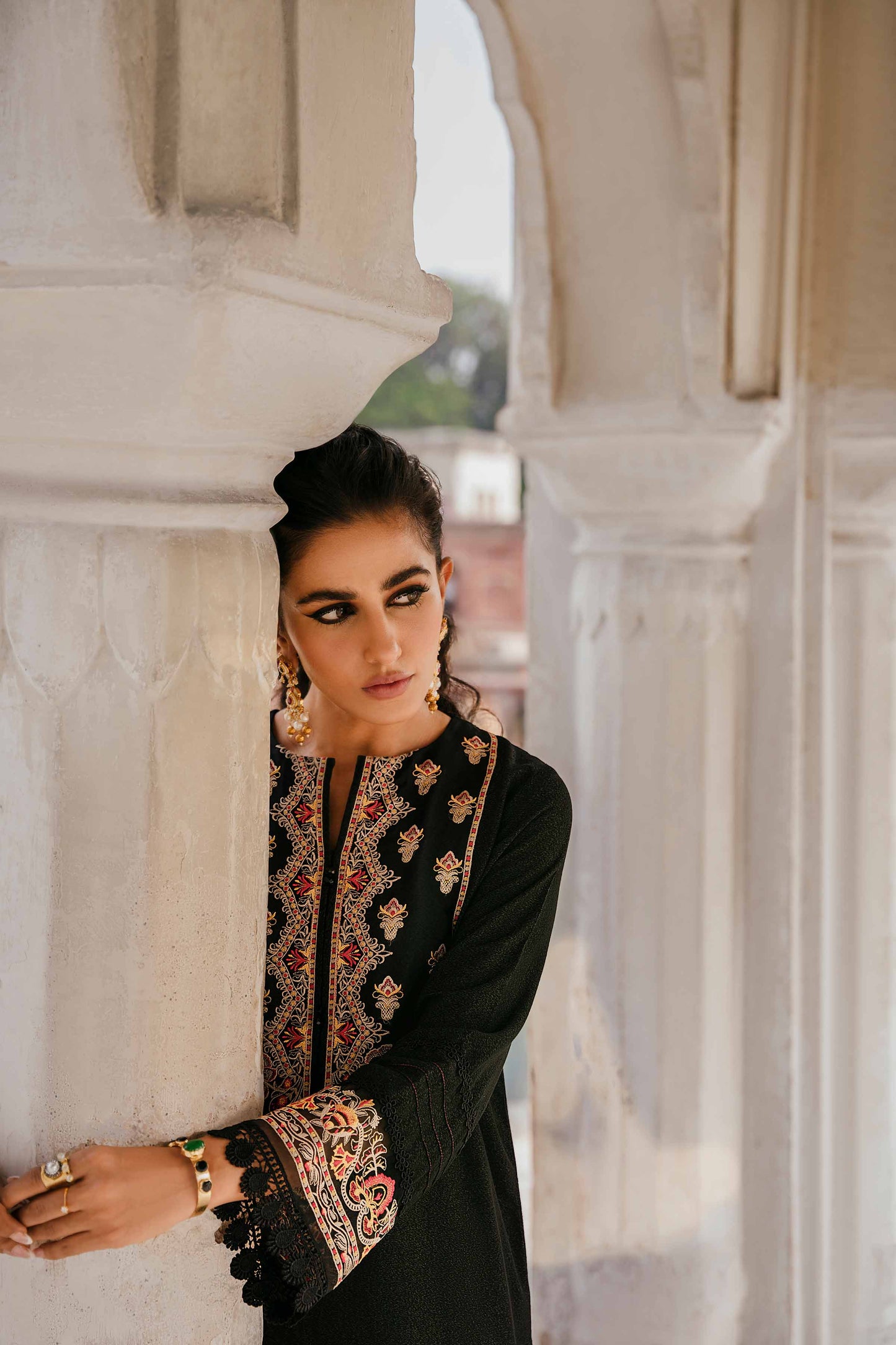 Nishat Linen - 3 Piece - Embroidered Suit - 42206455