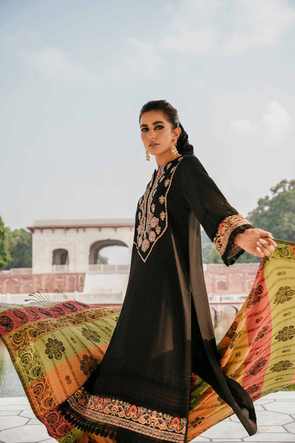 Nishat Linen - 3 Piece - Embroidered Suit - 42206455