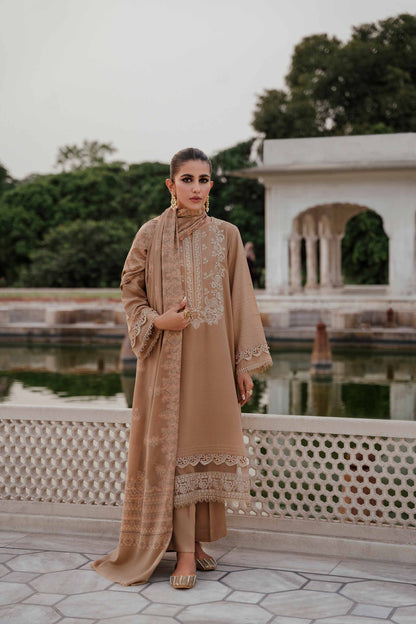 Nishat Linen - 3 Piece - Embroidered Suit - 42206456