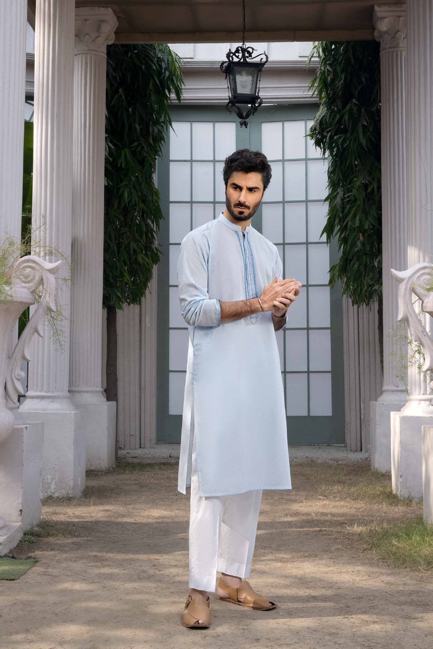 Nishat Linen - 2 Piece - Embroidered Naqsh Suit With Gift Box - 42219272