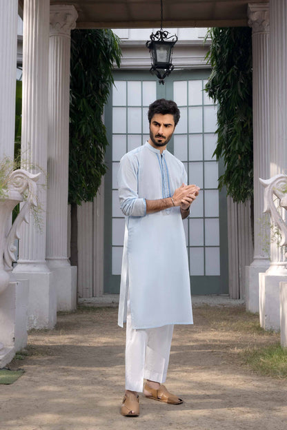 Nishat Linen - 2 Piece - Embroidered Naqsh Suit With Gift Box - 42219272