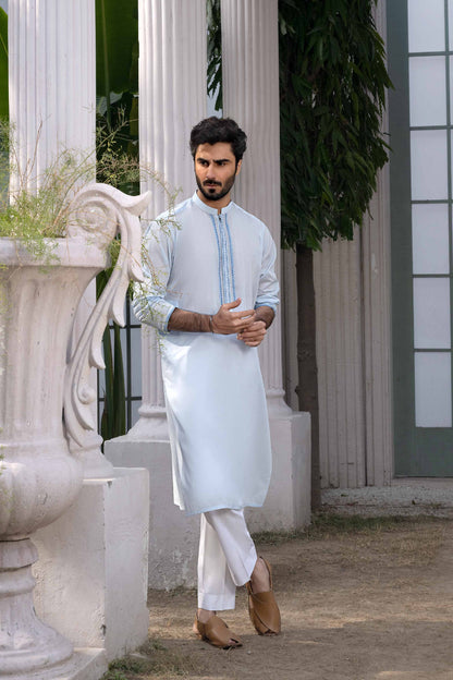 Nishat Linen - 2 Piece - Embroidered Naqsh Suit With Gift Box - 42219272