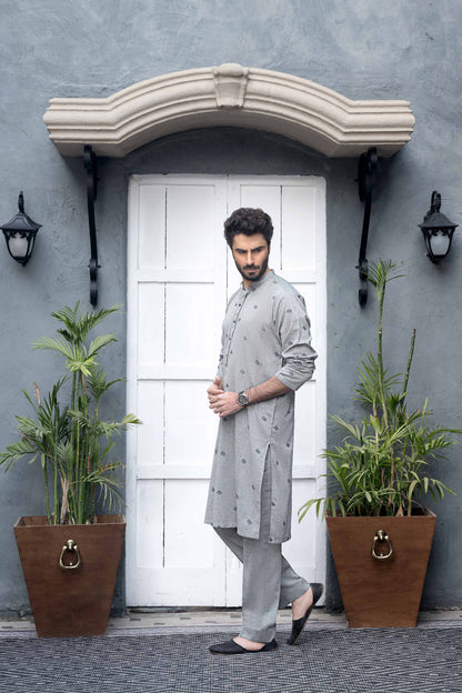 Nishat Linen - 2 Piece - Embroidered Naqsh Fabric  - 42219275