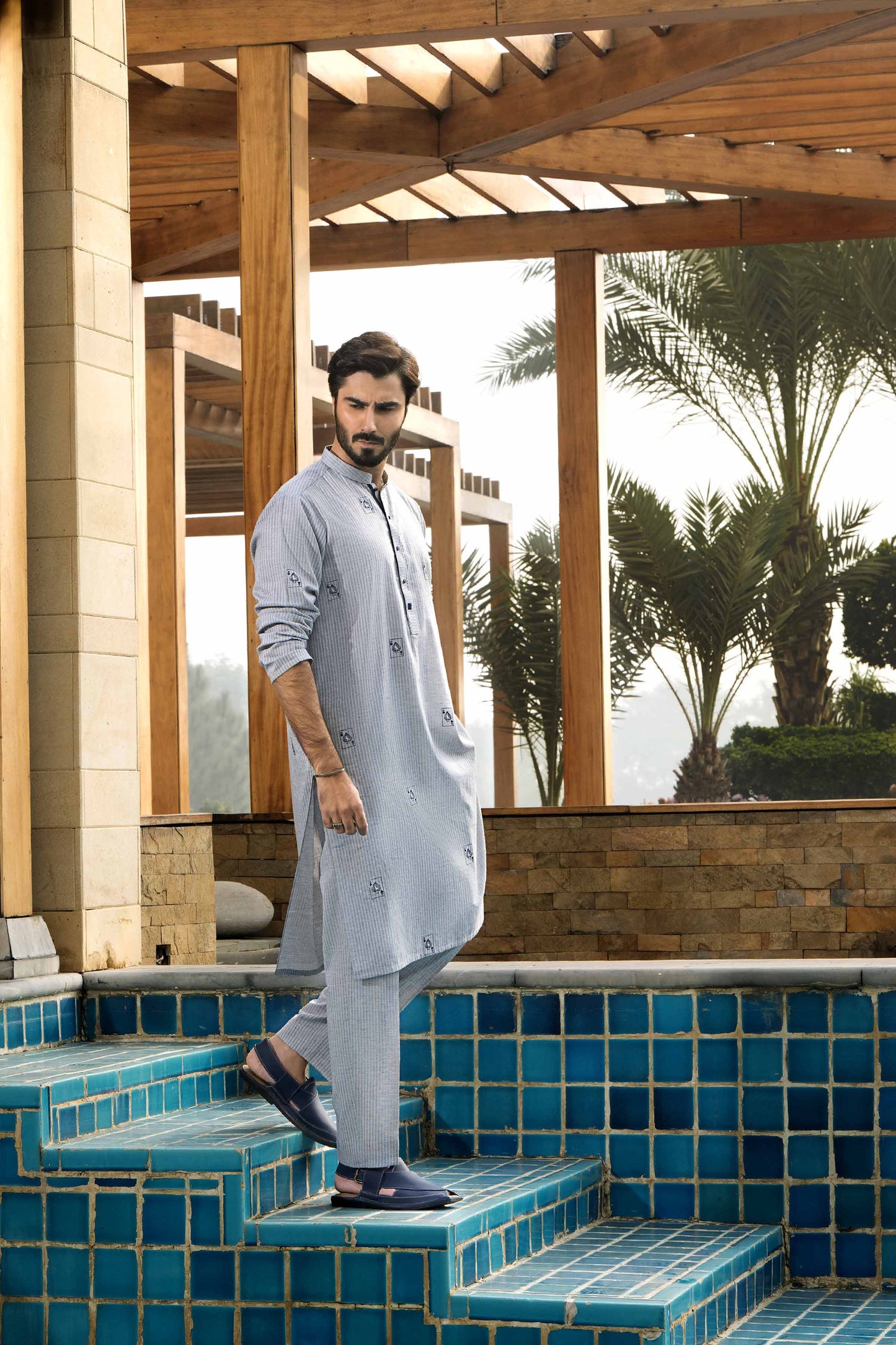 Nishat Linen - 2 Piece - Embroidered Naqsh Fabric - 42219276
