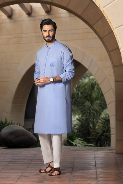 Nishat Linen - 2 Piece - Embroidered Naqsh Suit With Gift Box - 42219465