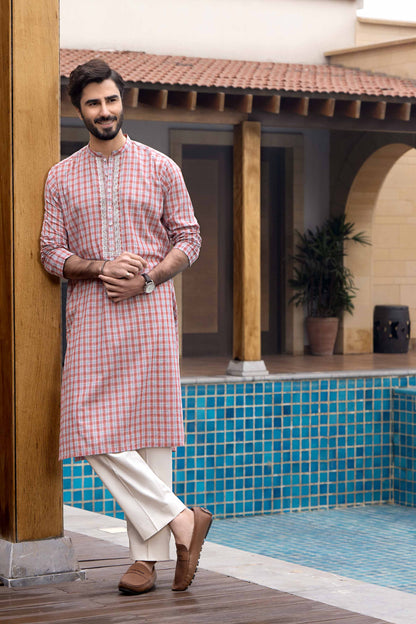 Nishat Linen - 2 Piece - Embroidered Naqsh Suit With Gift Box - 42219486