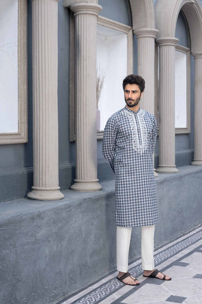 Nishat Linen - 2 Piece - Embroidered Naqsh Suit With Gift Box- 42219487