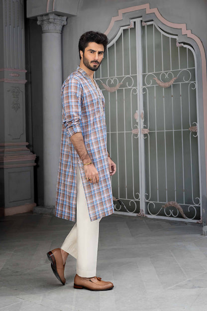 Nishat Linen - 1 Piece - Embroidered Naqsh Fabric - 42219489