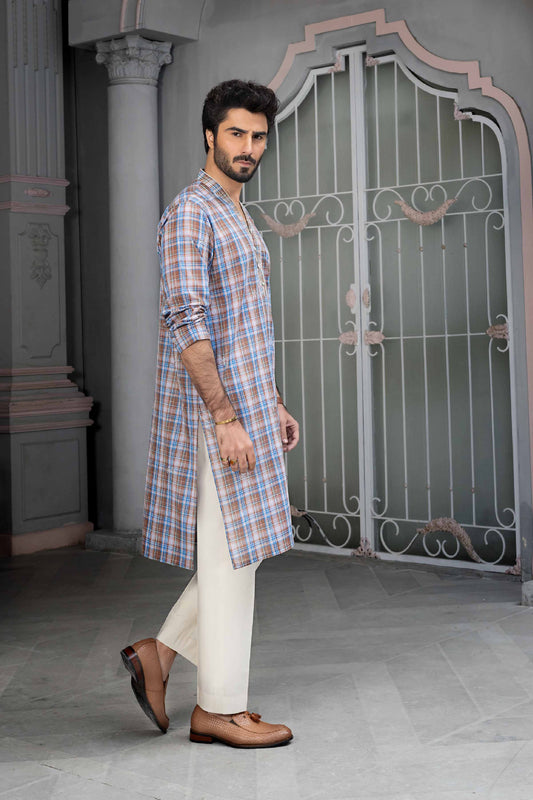 Nishat Linen - 1 Piece - Embroidered Naqsh Fabric - 42219489