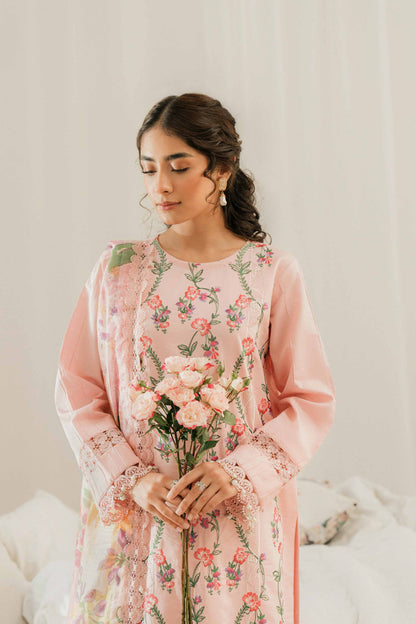 Nishat Linen - 2 Piece - Embroidered Suit - 42301616