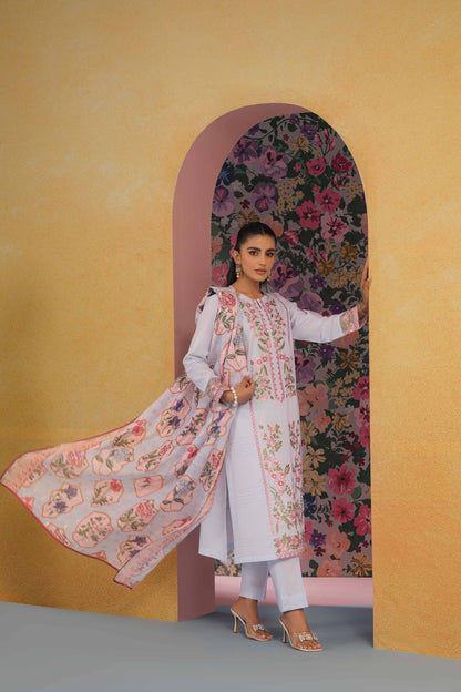 Nishat Linen - 2 Piece - Embroidered Suit - 42301617