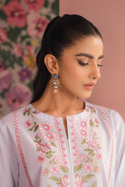 Nishat Linen - 2 Piece - Embroidered Suit - 42301617