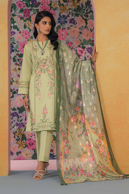 Nishat Linen - 2 Piece - Embroidered Suit - 42301618