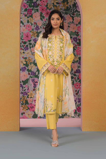 Nishat Linen - 2 Piece - Embroidered Suit - 42301619