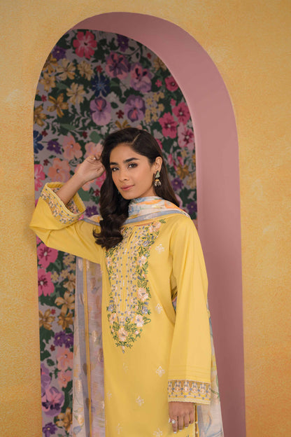 Nishat Linen - 2 Piece - Embroidered Suit - 42301619