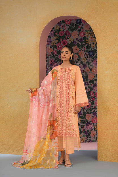 Nishat Linen - 2 Piece - Embroidered Suit - 42301623