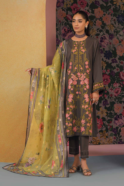 Nishat Linen - 2 Piece - Embroidered Suit - 42301625