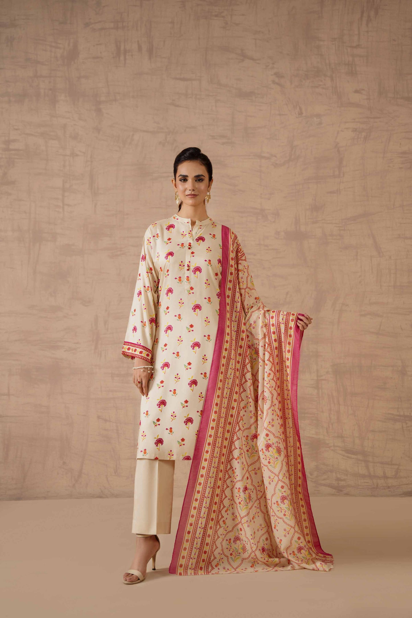 Nishat Linen - 3 Piece - Printed Suit - 42301748