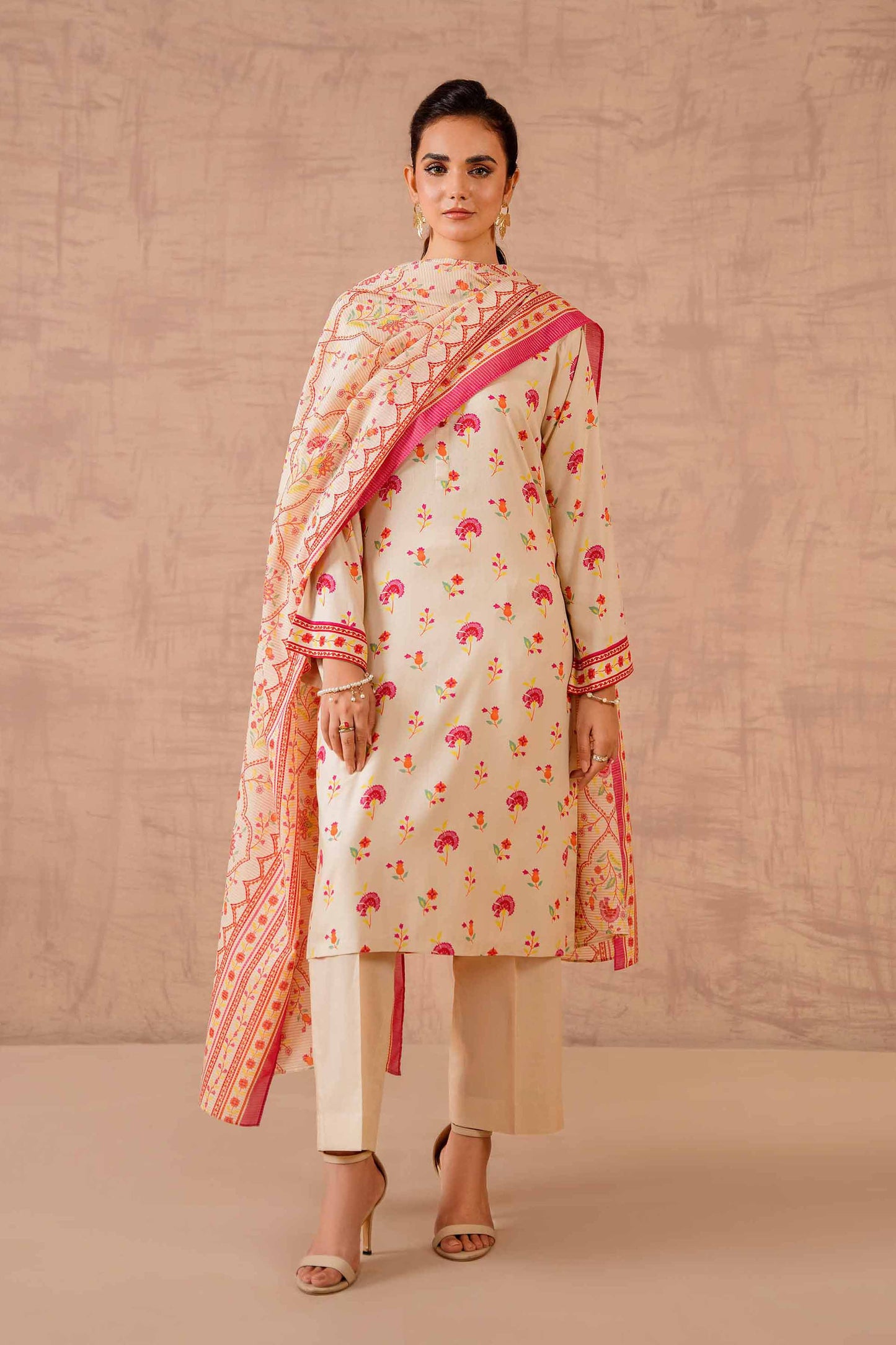 Nishat Linen - 3 Piece - Printed Suit - 42301748