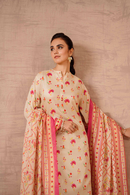 Nishat Linen - 3 Piece - Printed Suit - 42301748